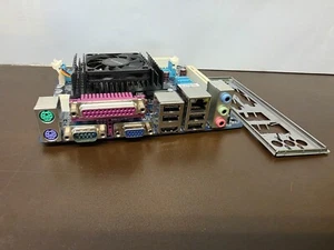 GIGABYTE GA-E350N WIN8 ITX-Mainboard + CPU On-Board + I/O Shield Blende TOP - Bild 1 von 6