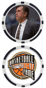 RUDY TOMJANOVICH - BASKETBALL HALL OF FAMER - COLLECTIBLE POKER CHIP