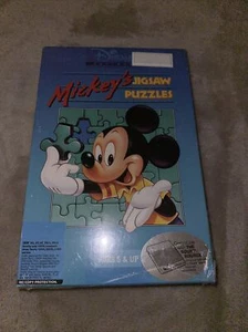 mickey’s jigsaw puzzles ibm pc 3.5 5.25 Brand NEW Sealed - Picture 1 of 9