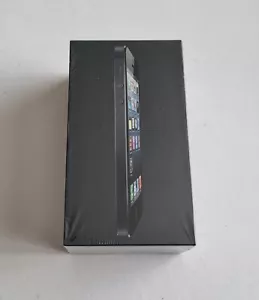 NEW Apple iPhone 5 Black 32GB Factory Sealed Box - Picture 1 of 6