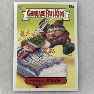 2022 Garbage Pail Kids Book Worms Series 1 #90a Savage SIMON - Picture 1 of 2