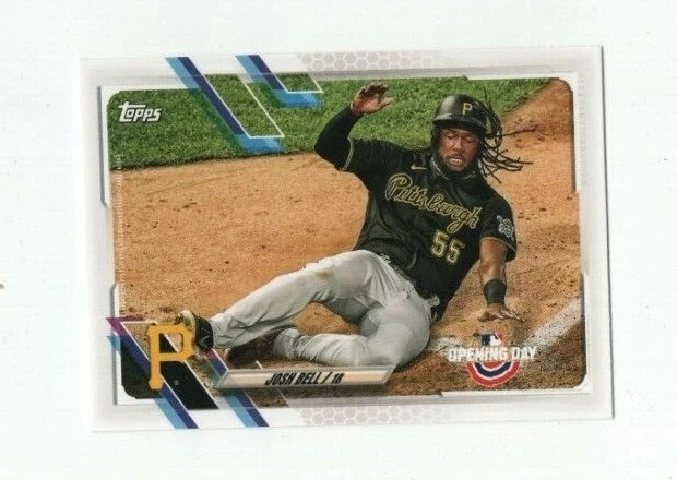 2021 TOPPS OPENING DAY BASEBALL - JOSH BELL PITTSBURGH PIRATES #32 - Image 1 of 1