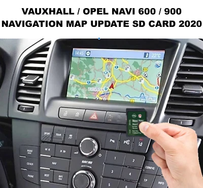 Vauxhall Zafira, Mokka SD Card NAVI 600 / 900 Navigation Map NAV UPDATE 2020 - Image 1 of 3
