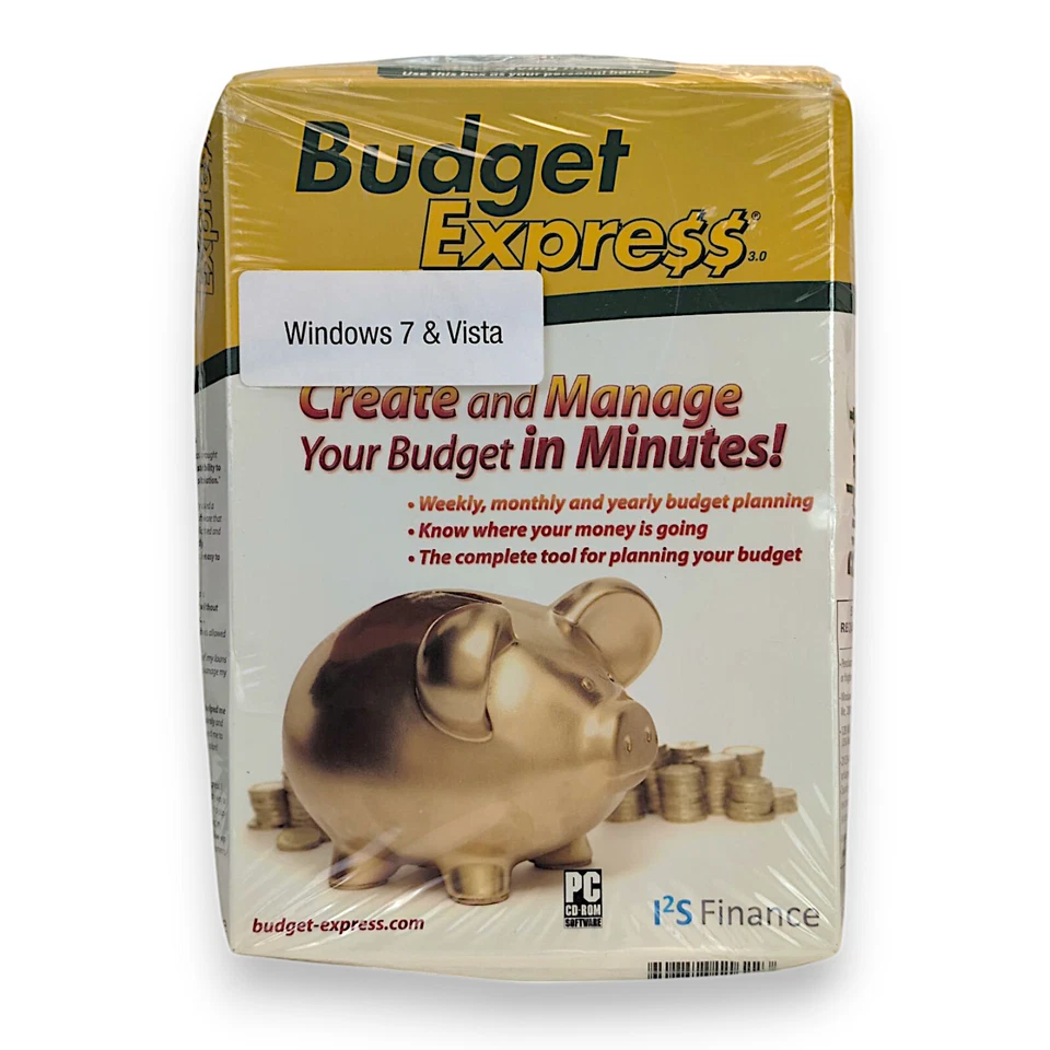 Budget Express By I2S Finance 2011 for Windows 7 & Vista - Budget Management - Image 1 of 4