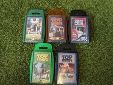 Top Trumps Bundle x5 All Brand New & Factory Sealed F1 Dr Who Cricket Dinosaurs
