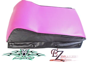 Kitty Cat Snowmobile Seat Cover PINK 1972 1973 1978 Arctic Cat Pretty In Pink - Picture 1 of 7