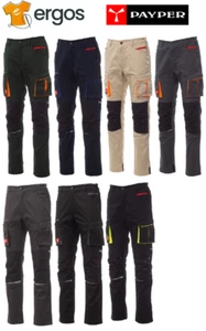 PAYPER NEXT 400 Stretchy Work Knee Holder Pants Men's Heavy Duty - Picture 1 of 9
