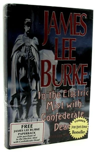 SEALED James Lee Burke In the Electric Mist with Confederate Dead w/Bonus PB - Picture 1 of 3