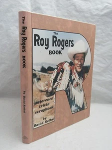 THE ROY ROGER BOOK DAVID ROTHEL SIGNED BY ROY WITH PROMO PHOTO - Picture 1 of 2