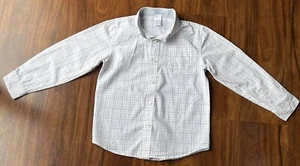 Janie & Jack Boys Size 5 Striped multicolor Button Up Long Sleeve Dress Shirt  - Picture 1 of 6