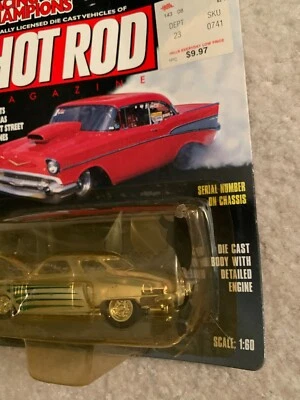 Vintage 1998 Racing Champions Hot Rod Magazine 1951 Studebaker 1 of 5000 NIB - Image 1 of 2