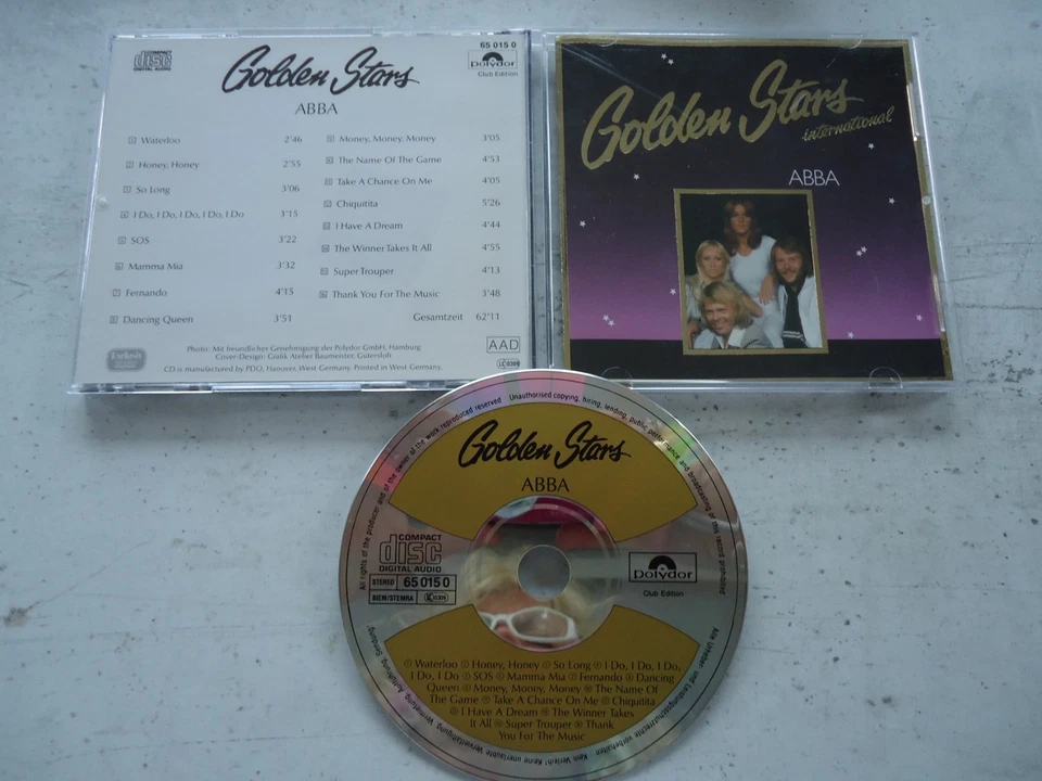 CD Golden Stars international ABBA Club Edition 650150  (1) - Bild 1 von 1