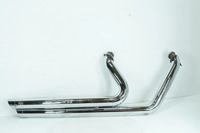 01 Harley Softail Deuce tubos de escape Vance & Hines Big Staggered 47339 Foto 1 de 4