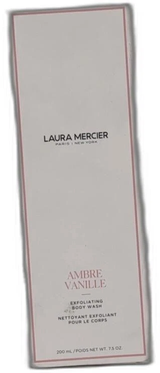 Jabón corporal exfoliante Laura Mercier, exfoliante de semillas de fresa y azúcar con infusión Foto 1 de 4