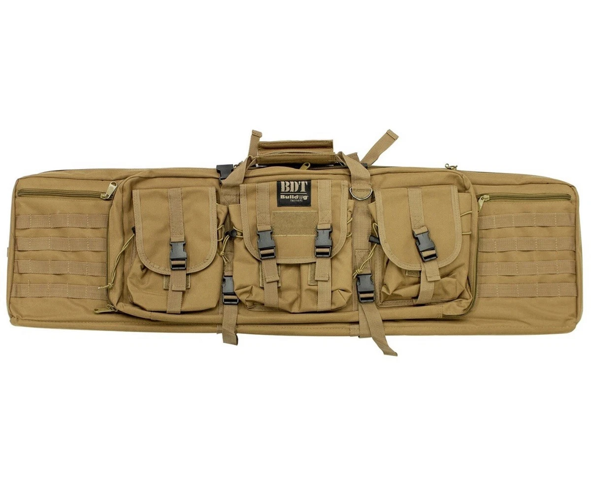 Bulldog Nylon 4 Pistol Hard Case With Locking Zipper – Durable 11x9-Inch Black Gun Storage - View #2