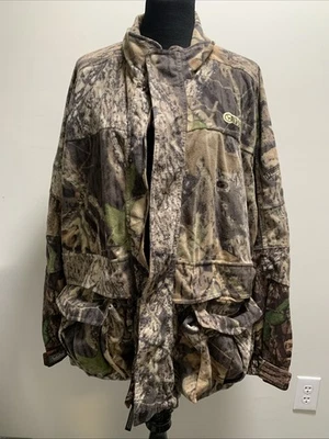 Chaqueta de Caza Field & Stream Noscent Para Hombre Grande Verde Marrón Camuflaje Bolsillos Foto 1 de 4