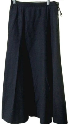 Шерстяная серая юбка Liz Claiborne Collection размер 10 скромная длина 36 дюймов с подкладкой - Изображение 1 из 4