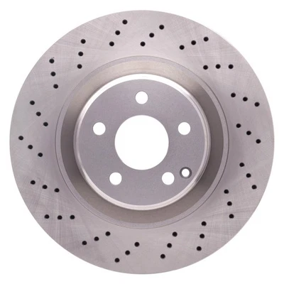 For Mercedes-Benz CL600 01-06 DFC 620-63041 Premium Drilled Front Brake Rotor Foto 1 de 4