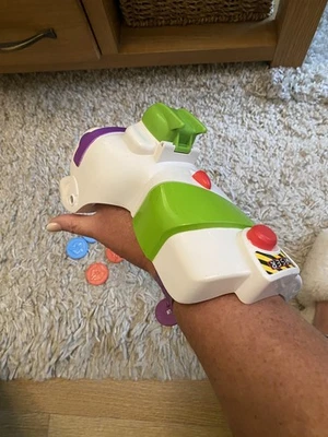 Toy Story Buzz Lightyear Wrist Blaster Launcher.    - Image 1 of 4