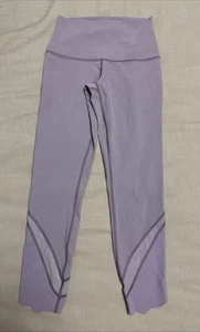 Lululemon Leggings Donna Viola Cropped 4 - Foto 1 di 13