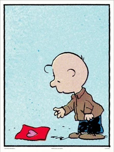 Mondo Peanuts "Note" Charles Schultz Kunstdruck Poster /165 Charlie Brown - Bild 1 von 3