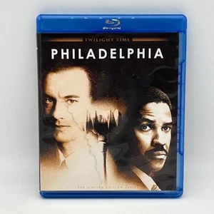 PHILADELPHIA (Blu-ray, 1993, LIMITED EDITION TWILIGHT TIME) Damaged Artwork - Picture 1 of 4