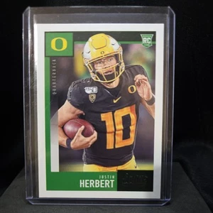 2020 Panini Score Justin Herbert RC Rookie #362 Ducks - Picture 1 of 2