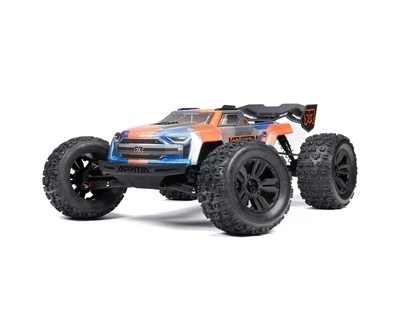 Arrma Kraton 6S BLX RTR 1/8 4WD Brushless Monster Truck (Blue/Orange) (V6) - Image 1 of 4