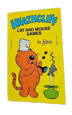 Heathcliff : Cat and Mouse Games by George Gately - paperback book - 1990 - Image 1 of 4