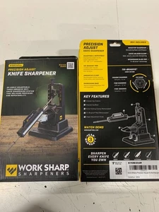 WORK SHARP Precision Adjust Knife Sharpener - BLACK - Picture 1 of 2