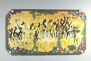 Purvis Young Authentic Placemat Horse Art- Signed  - 25x14" A6-6-19 - Picture 1 of 10