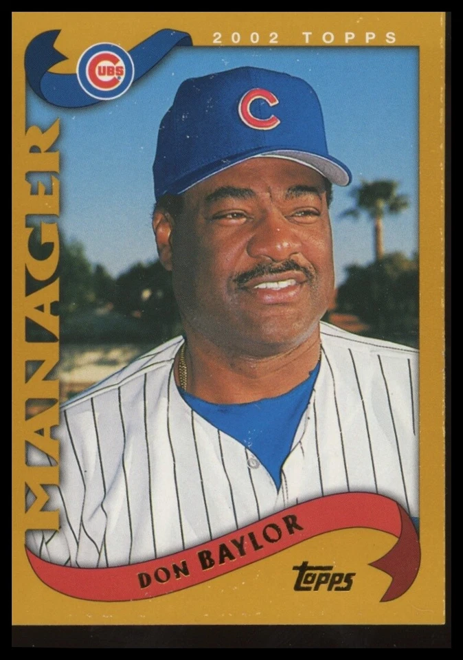 2002 Topps #280 Don Baylor Chicago Cubs - Image 1 of 1