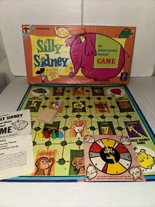 HECTOR HEATHCOTE SILLY SIDNEY THE ABSENT MINDED ELEPHANT TV SHOW BOARD GAME 1963 - Picture 1 of 12