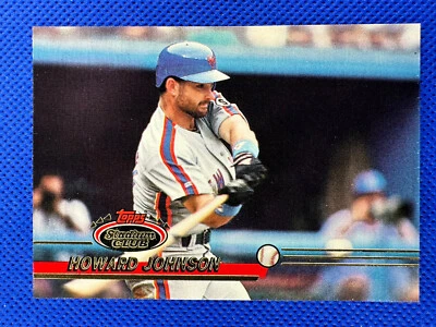 1993 #404 Howard Johnson Topps Stadium Club Baseball New York Mets - Image 1 of 2