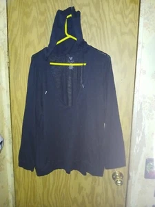 LIVI Active By Lane Bryant Long Sleeve Black Hooded Shirt Womens Plus Size 18/20 - Picture 1 of 11