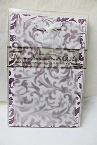 Create Your Own Designer Invitations with Overlays by AMPAD Set of 10 #35379 - Picture 1 of 3