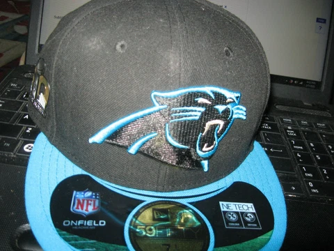 CAROLINA PANTHERS Mens' Ball Cap or Super Bowl 50 Cap, MSRP-$34.99 Cover