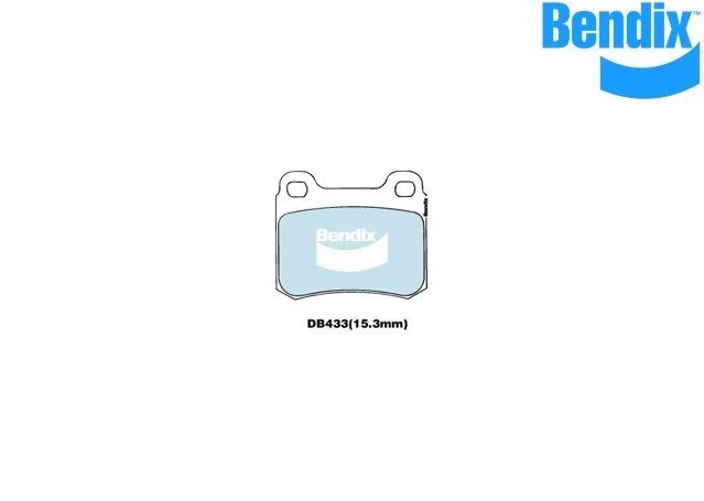 Pastilla de freno Bendix RR GEN CT para Mercedes-Benz Clase C 96-97 C 230 W202 DB433 GCT Foto 1 de 1