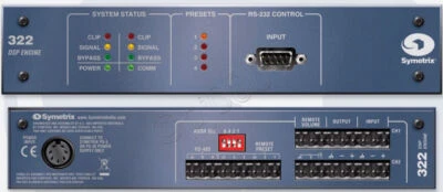 Symetrix 322 Digital Dynamics DSP Processor • New In Box ** NO POWER SUPPLY ** - Image 1 of 4