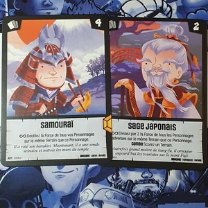 CARTE WANKUL ORIGINS SAMOURAI ET SAGE JAPONAIS LAINK ET TERRACID WANKIL S1 - Zdjęcie 1 z 3