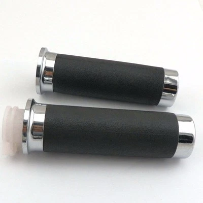 MARKENLOS 2X Lenkergriffe Griffe SET für 25mm Moped Motorrad Roller Retro ZNEN