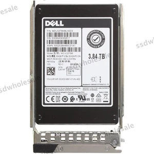 Dell Samsung PM1633a 3.84TB 2.5'' SAS 12 GB TLC MZ-IL3T8B 0JR1HP SSD 100% Health - Afbeelding 1 van 4