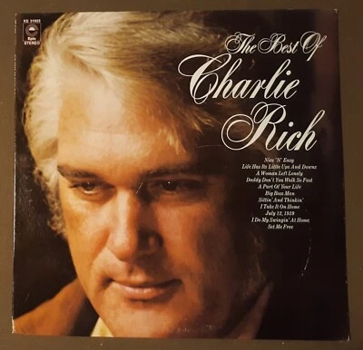 Charlie Rich The Best Of by EPIC Records 33rpm VINYL LP Record - Image 1 of 3