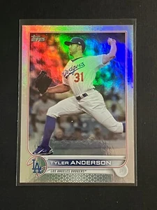 2022 Topps Update Rainbow Foil Tyler Anderson US190 Los Angeles Dodgers - Picture 1 of 1