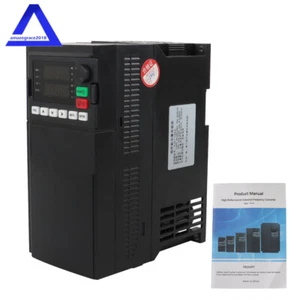 1 To 3 Phase 7.5KW 10HP 220V CNC Variable Frequency Drive Inverter VFD VSD - Picture 1 of 10