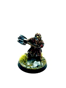 Gimly Dwarfs the lord of the ring Lotr MIDDLE EARTH Warhammer Pro PAINTED - Imagen 1 de 2