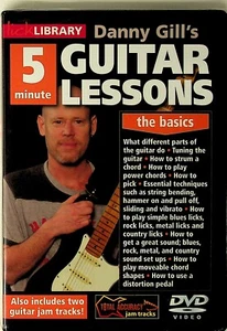 Lick Library-5 Minute Guitar Lessons DVD -NEW -Learn To Play/Beginner/Blues/Rock - Picture 1 of 2