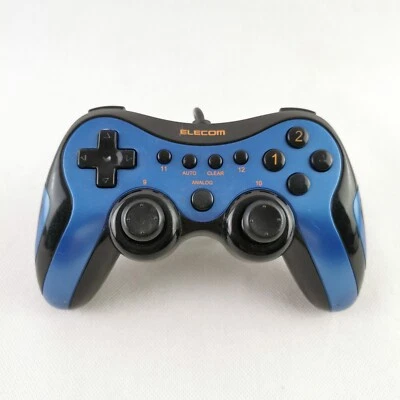 Elecom USB Blue Controller For PC - Image 1 of 3