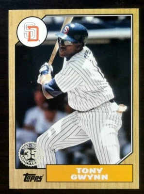 2022 Topps 35th Anniversary Tony Gwynn #T87-57 Padres - Image 1 of 2