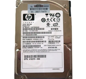Seagate ST973451SS 9MB066-033 HPD2 DH072ABAA6 431930-002 72gb SAS 2.5" HDD - Picture 1 of 1